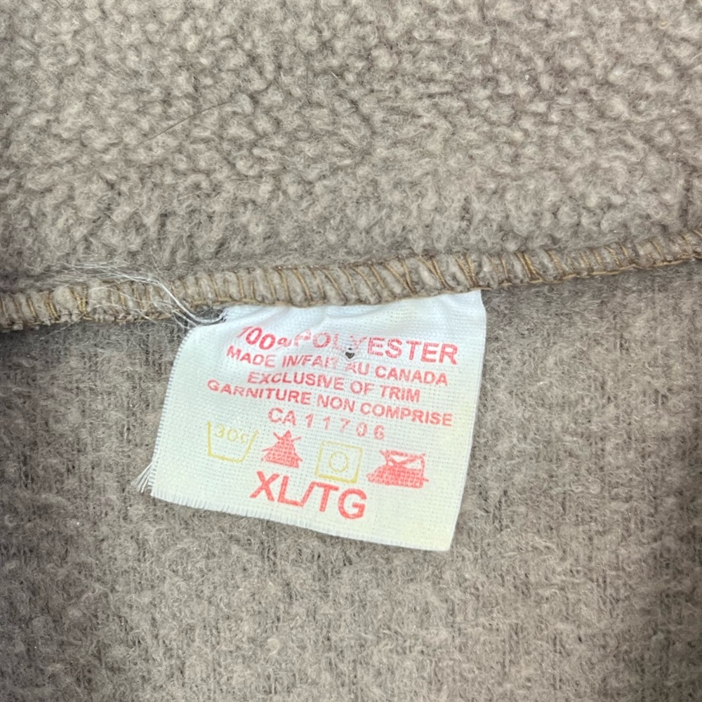 Vintage Tommy Sports 1/4 Zip Fleece Sweater Sz XL - Picture 5 of 10